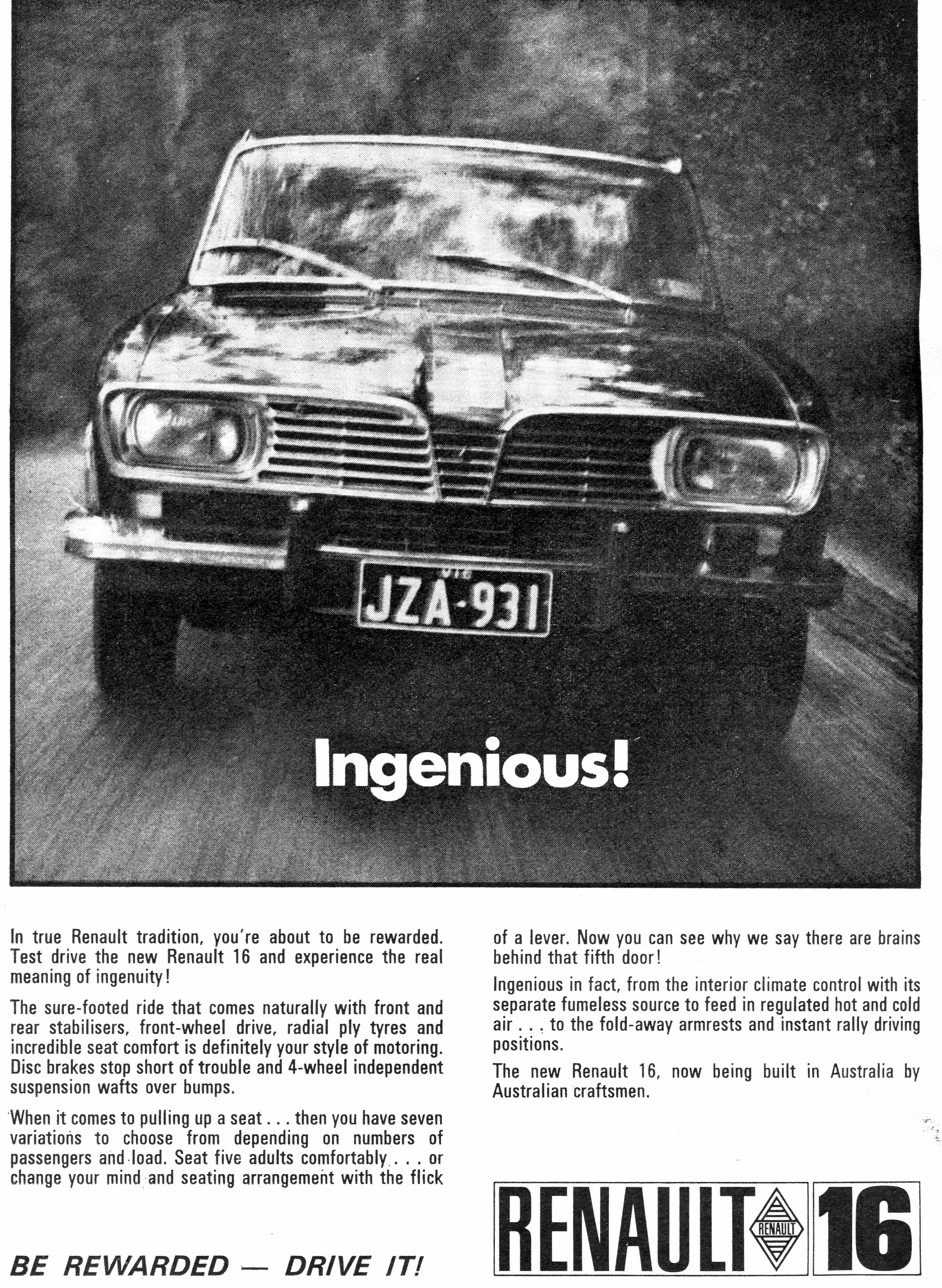 1968 Renault 16